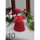 Hæklebog "Karen Klarbæks Julekalender" - TRYKT BOG