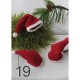 Hæklebog "Karen Klarbæks Julekalender" - TRYKT BOG
