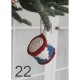 Hæklebog "Karen Klarbæks Julekalender" - TRYKT BOG