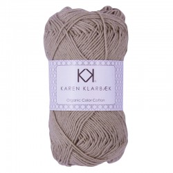8/4 Warm Sand - KK Organic Color Cotton økologisk bomuldsgarn fra Karen Klarbæk