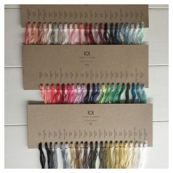 Farvekort på 8/4 KK Organic Color Cotton