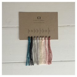 Farvekort på Recycled Bottle Yarn