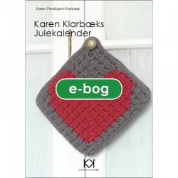 Hæklebog "Karen Klarbæks Julekalender" - E-BOG