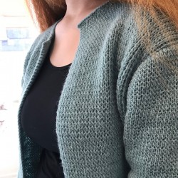 Opskrift på Karens Cardigan - strik