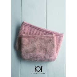 Opskrift på hæklet kosmetikpung/taske i uldgarn - e-opskrift