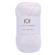 Optisk hvid - KK Organic Color Cotton økologisk bomuldsgarn fra Karen Klarbæk