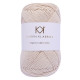 8/4 Warm Nature White - KK Organic Color Cotton økologisk bomuldsgarn fra Karen Klarbæk