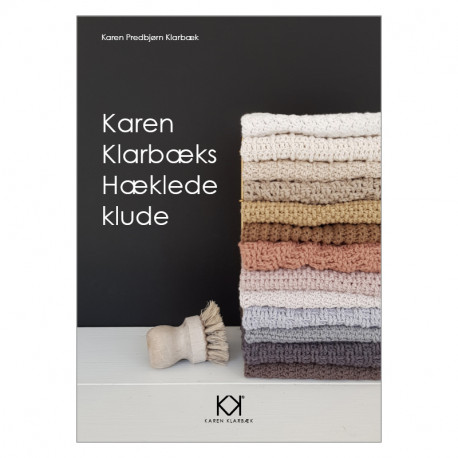 Hæklebog "Karen Klarbæks Hæklede klude" - TRYKT BOG