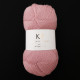 Rose - KK Fine Pure Organic Wool - økologisk uldgarn fra Karen Klarbæk