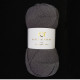 Charcoal - KK Fine Pure Organic Wool - økologisk uldgarn fra Karen Klarbæk