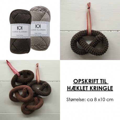 Opskrift på hæklet kringle