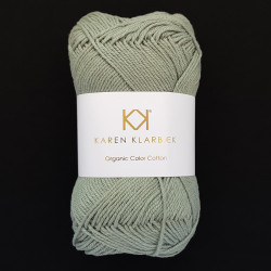 8/4 Sage Green - KK Organic Color Cotton økologisk bomuldsgarn fra Karen Klarbæk