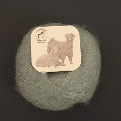 Tegrøn - Mohairgarn fra Mohair by Canard