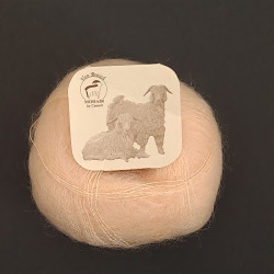 Fersken - Mohairgarn fra Mohair by Canard