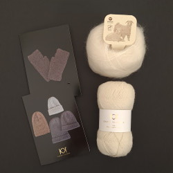 HVID: Fine Pure Organic Wool + Mohair by Canard + to opskrifter