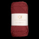 8/4 Red Wine - KK Organic Color Cotton økologisk bomuldsgarn fra Karen Klarbæk