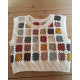 Vest hæklet i Granny Squares - e-opskrift