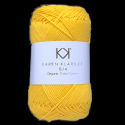 8/4 Sunflower - KK Organic Color Cotton økologisk bomuldsgarn fra Karen Klarbæk