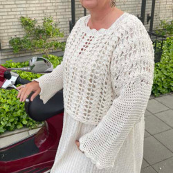 Seashells 4 Ponchotrøjen - e-opskrift