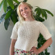 Seashells Sandkorn tee shirt - e-opskrift