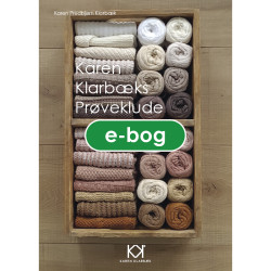 Strikkebog "Karen Klarbæks Prøveklude" - eBOG