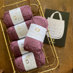 8/4: PLUM kit til net - 2. sortering + Opskrift på Hæklet 50'er net