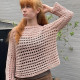 8/8: 2. sortering SOFT LILAC garn til Seashell Zoe trøjen - UDEN OPSKRIFT!