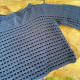 8/8: 2. sortering JEANS BLUE garn til Seashell Zoe trøjen - UDEN OPSKRIFT!