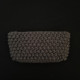 BROWN MELANGE/CHARCOAL - Samlet kit til Bubble Clutch - UDEN OPSKRIFT