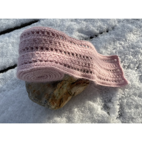 Star mini-scarf - e-opskrift