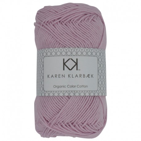 8/4 Light Lilac - KK Organic Color Cotton økologisk bomuldsgarn fra Karen Klarbæk