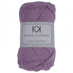 Lilac - KK Organic Color Cotton økologisk bomuldsgarn fra Karen Klarbæk