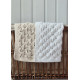 Strikkebog "Retstrikkede hulmønstre - inspireret af Shetland Lace" - TRYKT BOG