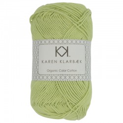 8/4 Light Green - KK Organic Color Cotton økologisk bomuldsgarn fra Karen Klarbæk