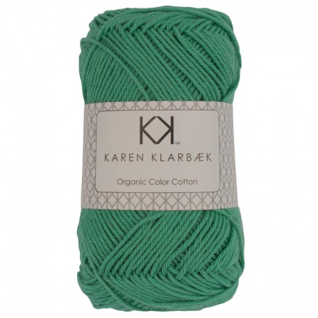 8/4 Dark Mint - KK Organic Color Cotton økologisk bomuldsgarn fra Karen Klarbæk