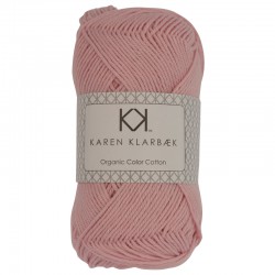 8/4 Light Rose - KK Organic Color Cotton økologisk bomuldsgarn fra Karen Klarbæk