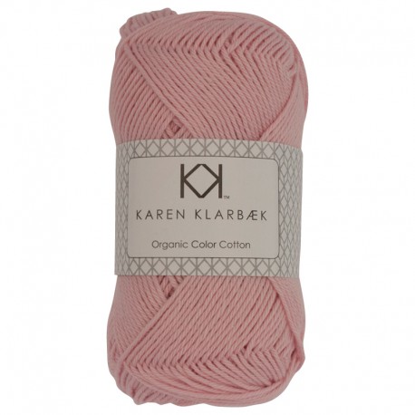 8/4 Light Rose - KK Organic Color Cotton økologisk bomuldsgarn fra Karen Klarbæk