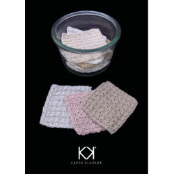 Strikket Makeup Pad - trykt opskrift
