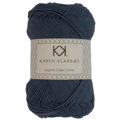 8/4 Jeans Blue - KK Organic Color Cotton økologisk bomuldsgarn fra Karen Klarbæk