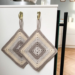 SQUARE GRYDELAPPER fra Garnløkke - e-opskrift