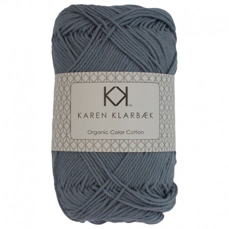 8/4 Faded Jeans Blue - KK Organic Color Cotton økologisk bomuldsgarn fra Karen Klarbæk