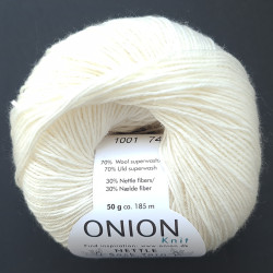 Råhvid Onion Nettle Sock Yarn (Onion-1001)