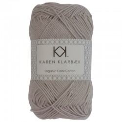  8/4 Light Sand - KK Organic Color Cotton økologisk bomuldsgarn fra Karen Klarbæk