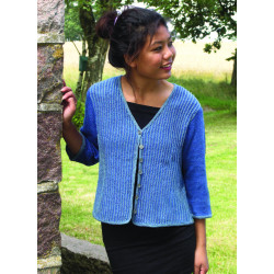 13-3B Feriebluse - cardigan - e-opskrift