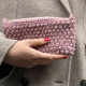Hæklet Bubble Clutch - trykt-opskrift