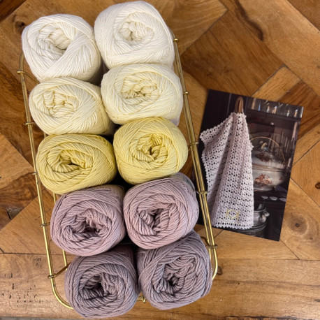 8/4: 10 nøgler KK 2. sortering + Opskrift på hæklet blondehåndklæde - tryk