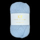 Light Blue - KK Pure Organic Wool - økologisk uldgarn fra Karen Klarbæk