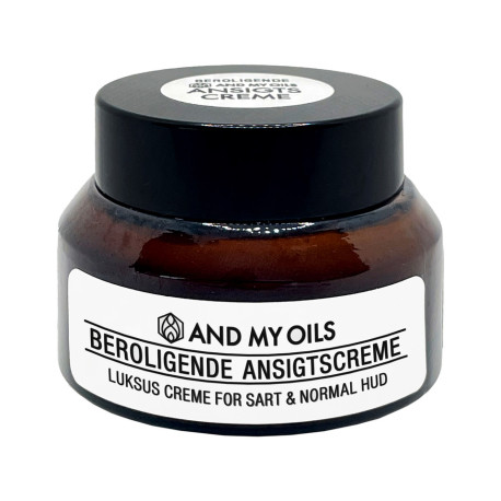 Luksus Beroligende Ansigtscreme - ”Rosa” Cremen