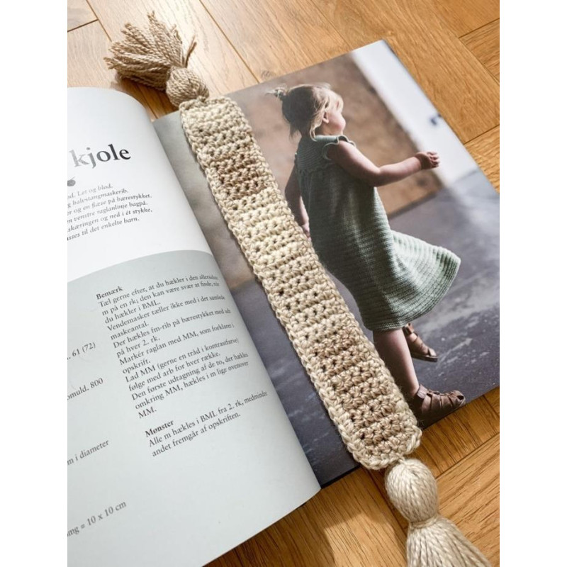 Bogmærke fra Garnløkke - e-opskrift