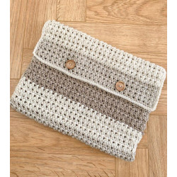 Computer Sleeve fra Garnløkke - e-opskrift